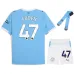 Manchester City FODEN Kinder-Kit 2025/26 Heimspiel - Blau