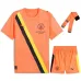 Manchester City FC 2025 FIFA Club World Cup Away Kids' Kit - Orange