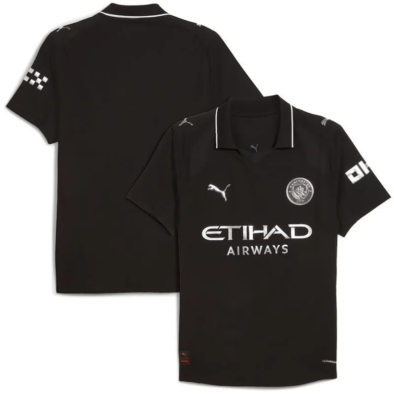 Camiseta visitante versión jugador Manchester City 2025/26