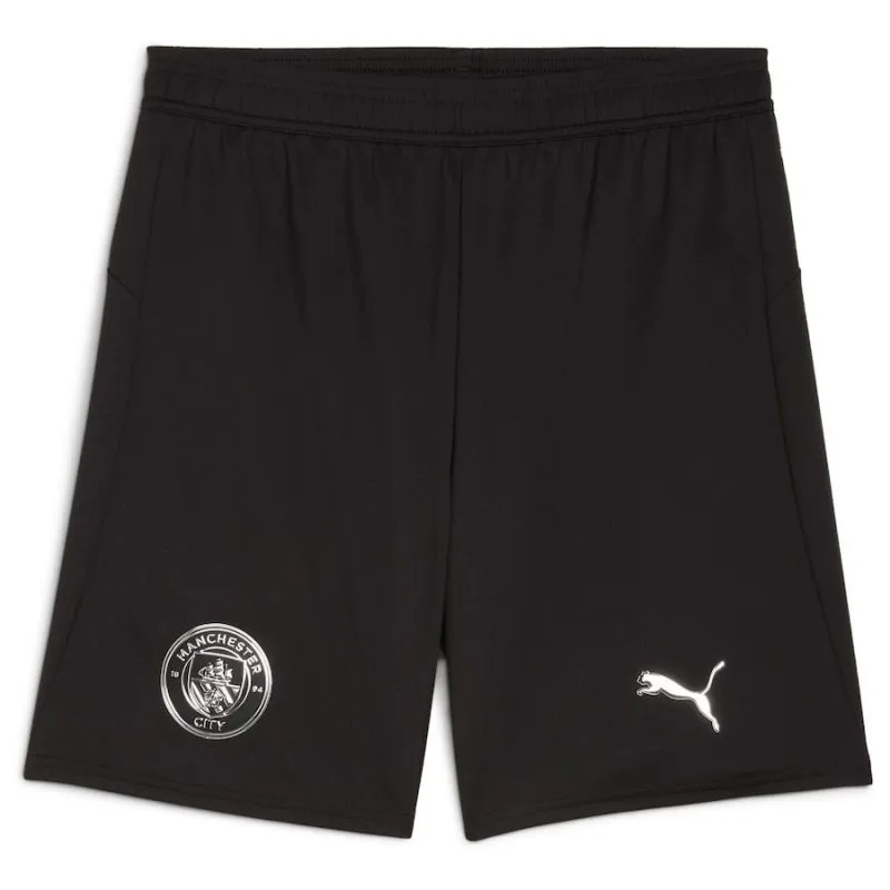 Ensemble de maillot enfant à l'extérieur du Manchester City 2025/26 - Noir