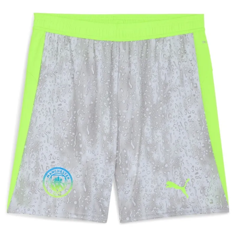 Manchester City 2025/26 Third Shorts - Grey