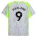 Manchester City HAALAND 2025/26 Terza Divisa Bambino - Grigio