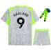 Manchester City HAALAND 2025/26 Terza Divisa Bambino - Grigio