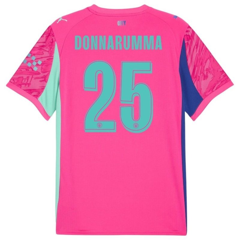Manchester City DONNARUMMA 2025/26 Camiseta Portero - Rosa