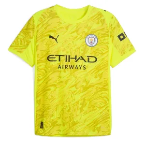 Camiseta de portero niños Manchester City 2025/26 - Amarillo