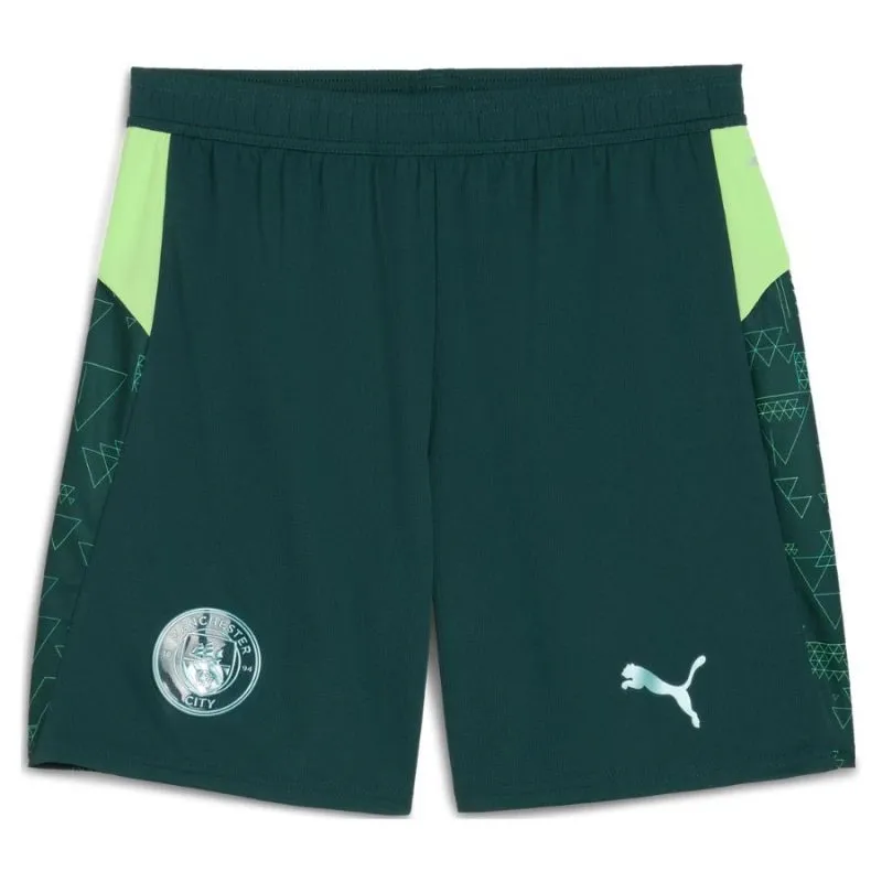 Manchester City 2025/26 Fourth Kids Kit - Green