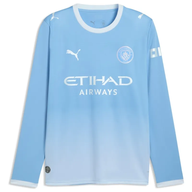 Maillot Manchesterches City Domicile Longues Manchester 2026/27