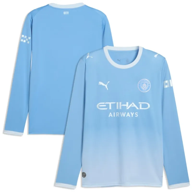 Maillot Manchesterches City Domicile Longues Manchester 2026/27