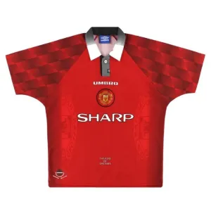 Manchester United 1996 1998 Retro Home Jersey - Red