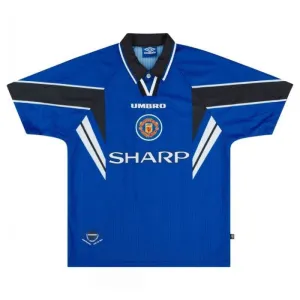 Manchester United 1996-1998 Retro Third Jersey - Blue