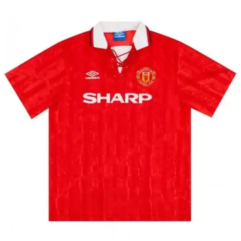 Manchester United 1992 1994 Retro Home Jersey - Red