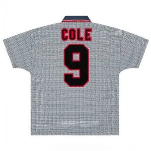 Maglia Away Retrò Manchester United COLE 1995-1996 - Grigia