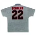 Manchester United SCHOLES 1995-1996 Retro Away Jersey - Gray