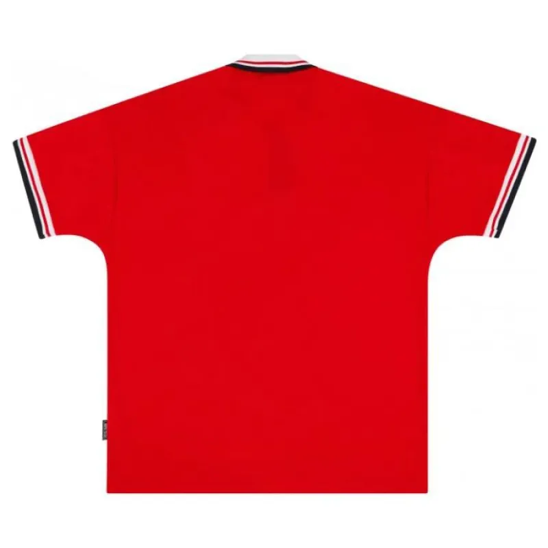 Manchester United 1998 2000 Retro-Heimtrikot - Rot