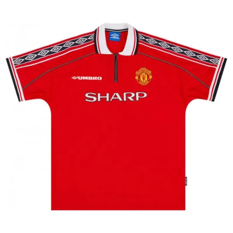 Manchester United STAM 1998 2000 Retro Home Jersey - Red