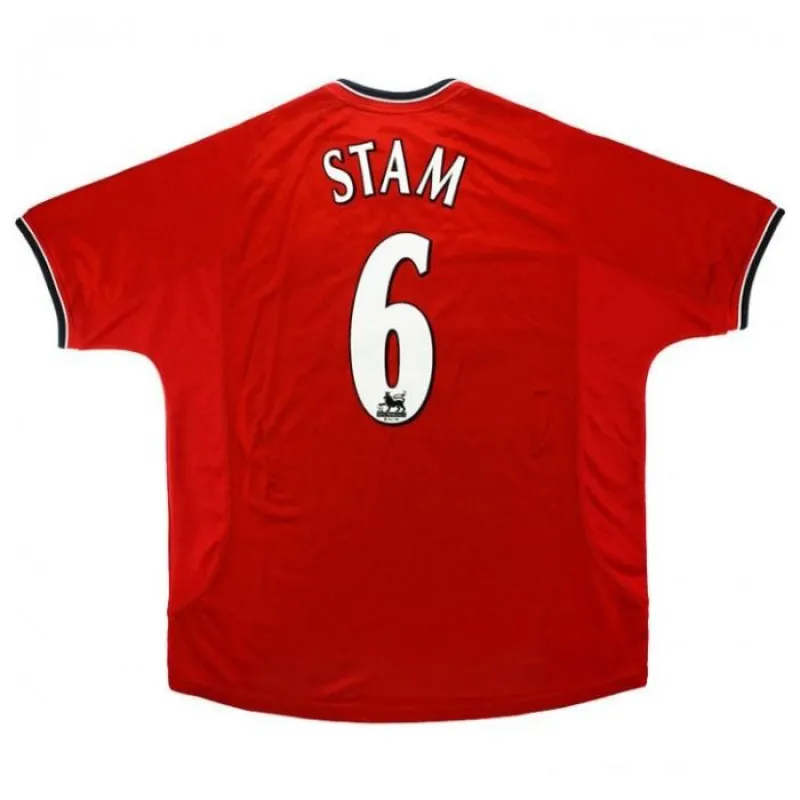 Manchester United STAM 2000/01 Retro-Heimtrikot - Rot