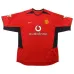 Manchester United SOLSKJAER 2002 2004 Maglia casalinga retrò - Rossa