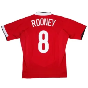 Manchester United ROONEY 2004 2006 Maglia casalinga retrò - Rossa