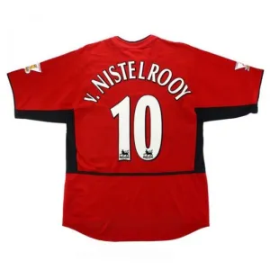 Manchester United V.NISTELROOY 2004 2006 Maglia casalinga retrò - Rossa