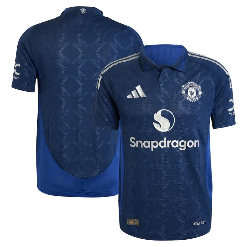 Manchester United 2024/25 Away Player's Jersey - Blue