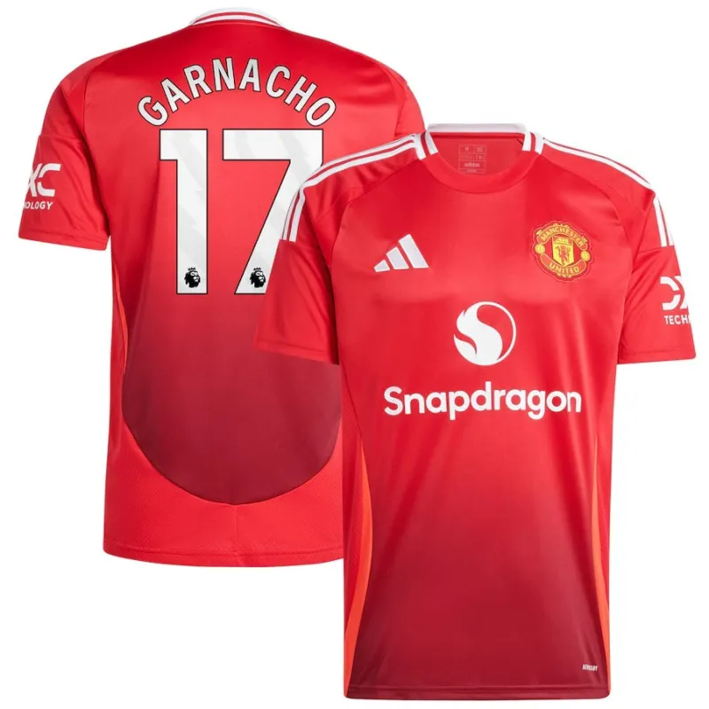 Camisa local de Manchester United 2024/25 de Garnacho - Roja