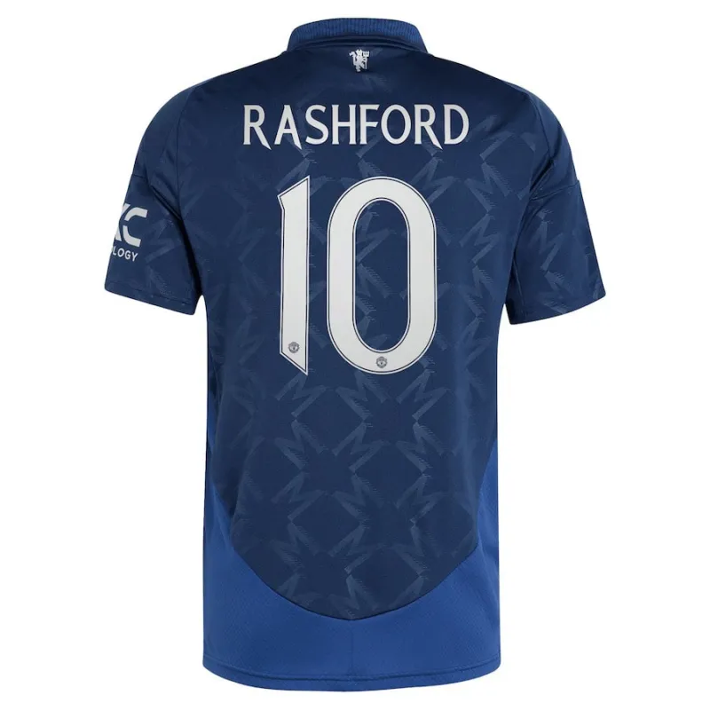 Rashford's Manchester United 2024/25 Away Jersey - Blue