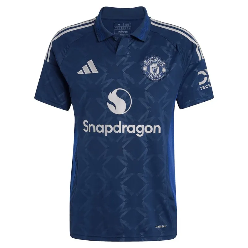Maillot d'extérieur de Manchester United 2024/25 de Garnacho - Bleu