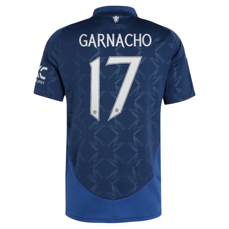 Maillot d'extérieur de Manchester United 2024/25 de Garnacho - Bleu
