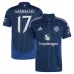 Maillot d'extérieur de Manchester United 2024/25 de Garnacho - Bleu