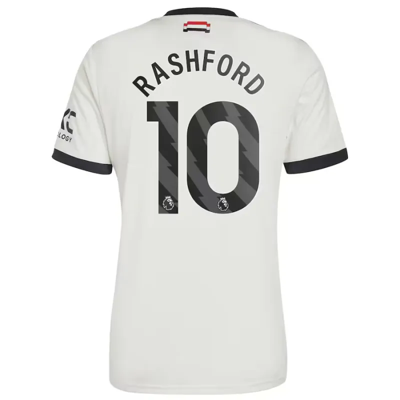Terza maglia di Manchester United 2024/25 di Rashford - Bianca
