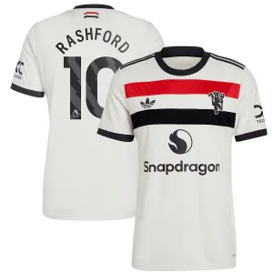 Terza maglia di Manchester United 2024/25 di Rashford - Bianca