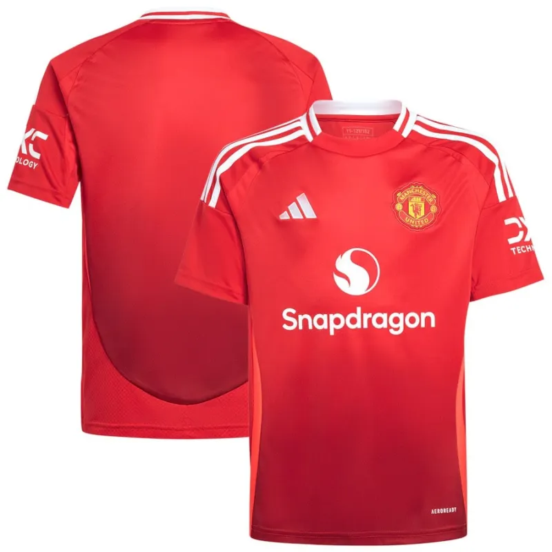 Manchester United 2024/25 camiseta local infantil