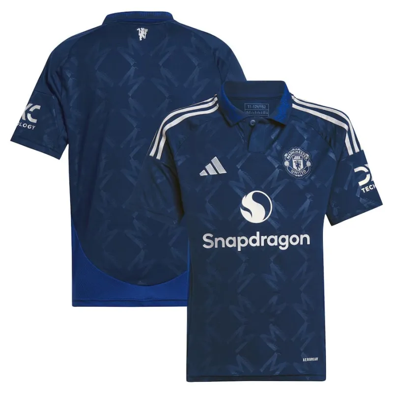 Camiseta de visita para niños de Manchester United 2024/25 - Azul​