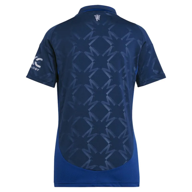 Maillot d'extérieur pour femmes de Manchester United 2024/25 - Bleu