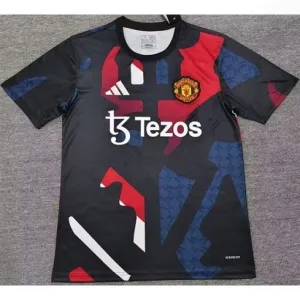 Camiseta de prepartido de Manchester United 2024/25 - Negro