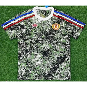 Camiseta firmada edición colaboración de Manchester United 2024/25 - Verde/Gris