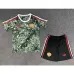 Maglia + pantaloncini per bambini di Manchester United 2024/25 edizione in collaborazione - Verde