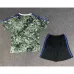 Maglia + pantaloncini per bambini di Manchester United 2024/25 edizione in collaborazione - Verde
