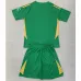 Camiseta de portero + pantalones cortos para niños de Manchester United 2024/25 - Verde