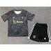 Camiseta + pantalones cortos para niños de Manchester United 2024/25 - Gris
