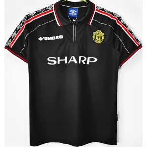 Manchester United 1998/99 Retro Jersey - Black