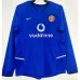 Manchester United 2002/03 Long Sleeve Retro Third Jersey - Blue