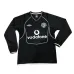 Maillot rétro manches longues d'extérieur de Manchester United 2000 - 02 - Noir