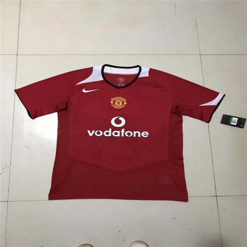 Manchester United 2005/06 Home Retro Jersey - Red