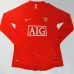 Manchester United 2007/08 UEFA Champions League Final Long Sleeve Retro Jersey - Red