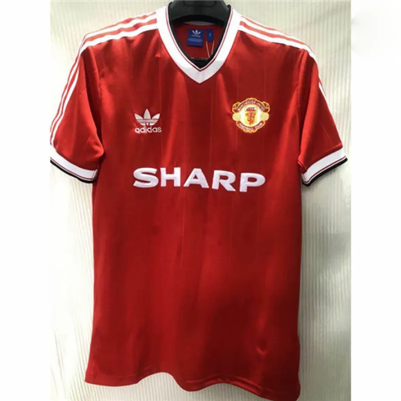 Camiseta retro casa Manchester United 1984 - Roja