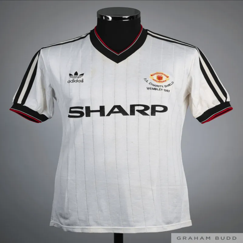 Manchester United 1983 Away - White Retro Jersey