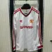 Manchester United 1986 Away White Retro Long-Sleeve Jersey