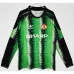 Maglia retro a maniche lunghe del portiere di Manchester United 1990/91 - Verde/Nero
