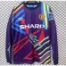 Camiseta retro de mangas largas del portero de Manchester United 1992/93 - Morado